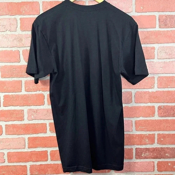 Stromberg 97 Shirt Mens Medium Hot Rod Black Orange Short Sleeve Graphic Tee - Picture 2 of 8